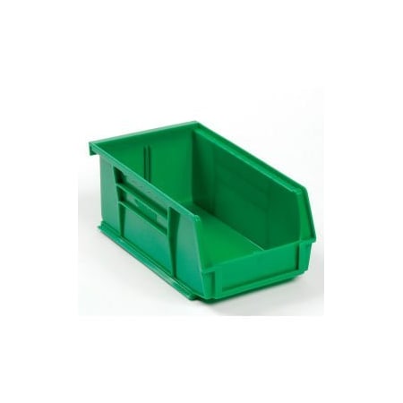 Quantum Storage Systems Hang & Stack Storage Bin, Green, 24 PK QUS220GN